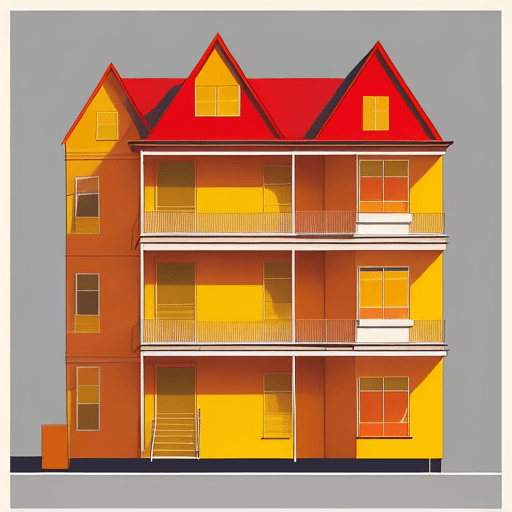 AI generated: (Abstract Cover Art) in (McKinsey-Bain Style) Consulting Aesthetics. A4 Size. Utilize a (Red-Yellow-...