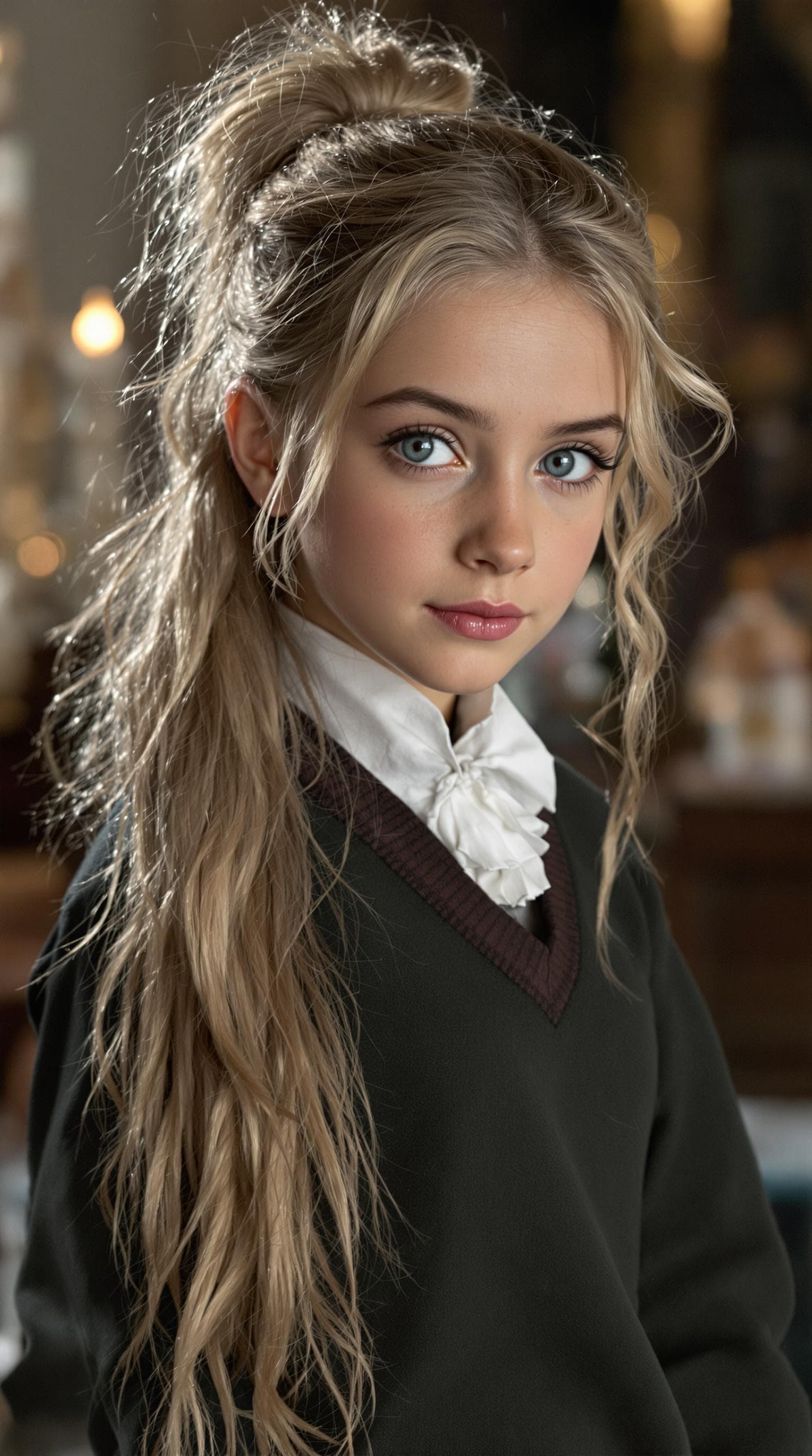 AI generated: a professional photo of a exceptionally of the most beautiful (British girl) girl in Britain, (age 1...