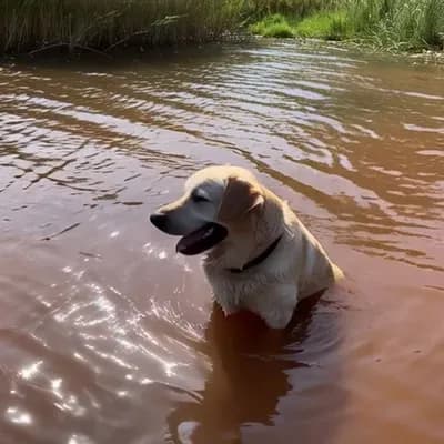 AI generated video: he is moving
