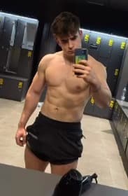 Midjourney prompt: male nude dick
