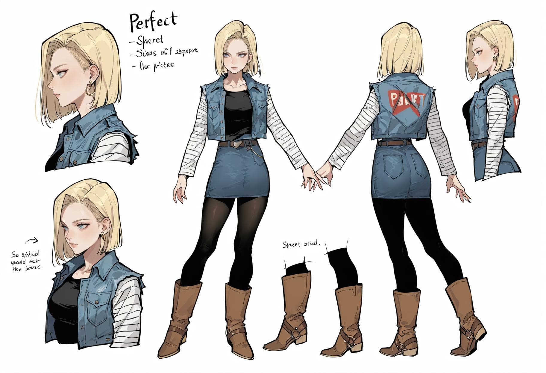 Lazuli / Android 18 (ラズリ / 人造人間18号) - Dragon Ball