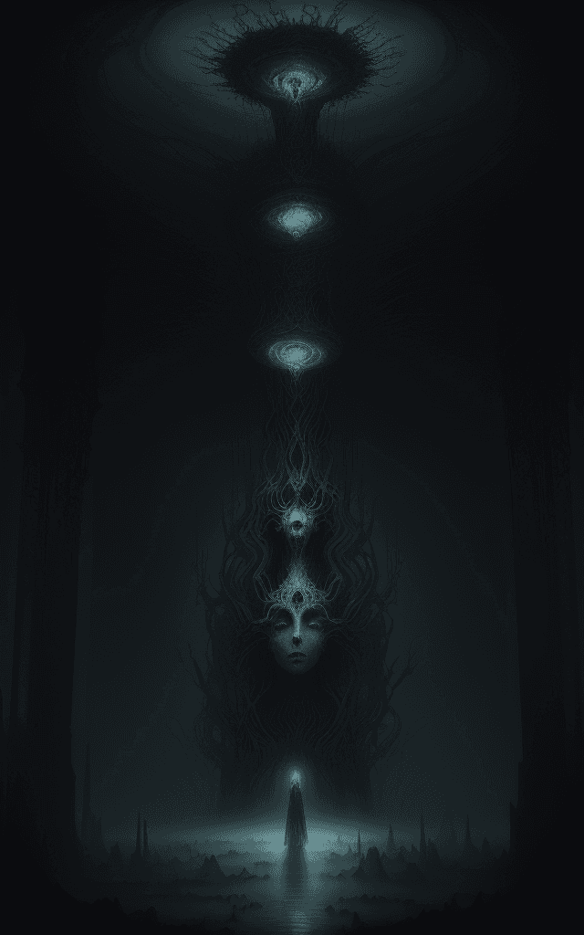 AI generated: Prompt: Symphony of haunting beauty unveiling the essence of lithium, shadowy motifs, ethereal and e...