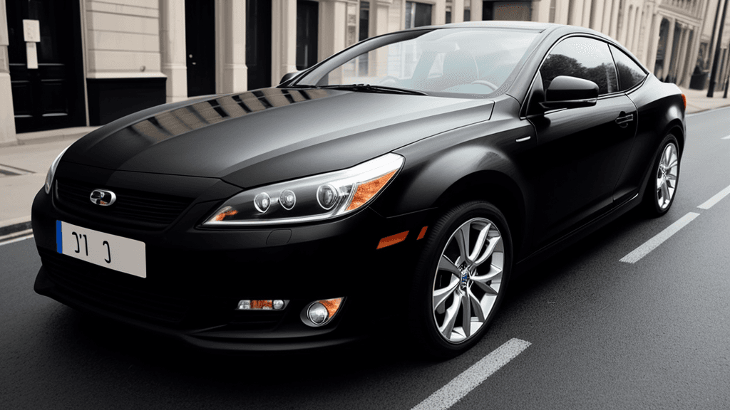 AI generated: black car