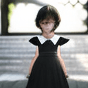 AI generated: (Masterpiece, Award winning, Highest Quality:1.2), standing, outside, pointy ears, (short hair, wavy...