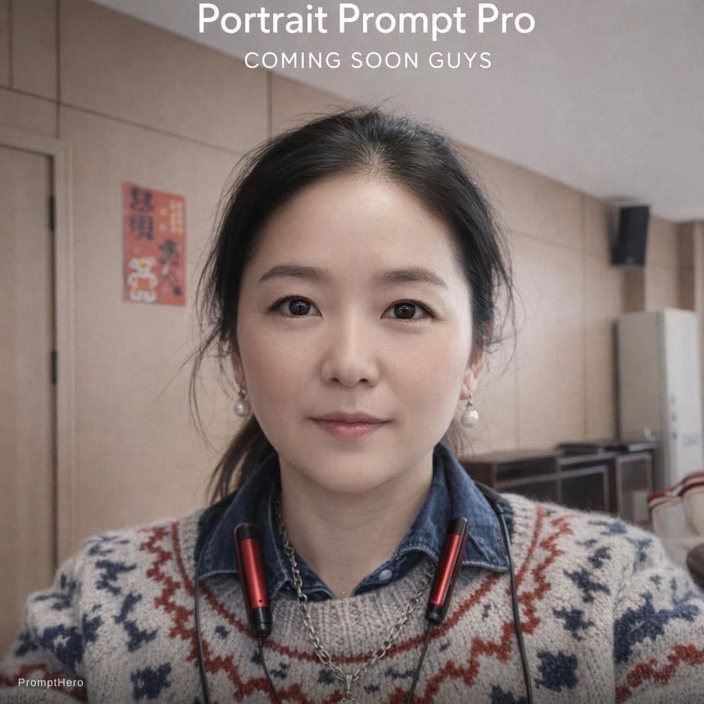 AI generated: made with portrait prompt pro   coming soon guys