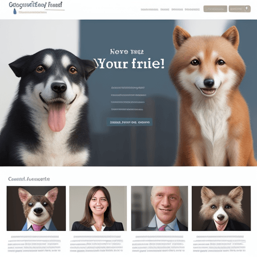 AI generated: create an image for a law firm website for  contact us page that is friendy to client and optimistic...