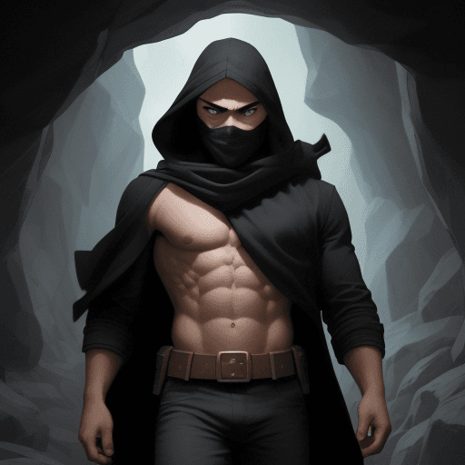 AI generated: "Genera una imagen de un dibujo animado que represente a un hombre prehistórico de cuerpo entero en ...