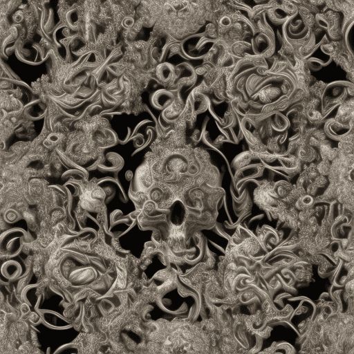 AI generated: the source of future growth dramatic, elaborate emotive metallic Baroque and Rococo styles to emphas...