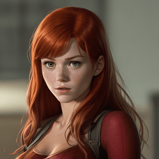 AI generated: Mary jane watson