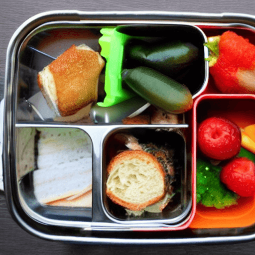AI generated: A lunchbox full of bass 