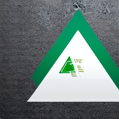 AI generated: a minimalist, simple and elegant logo with sap green color, off white background, and a symbol of a ...