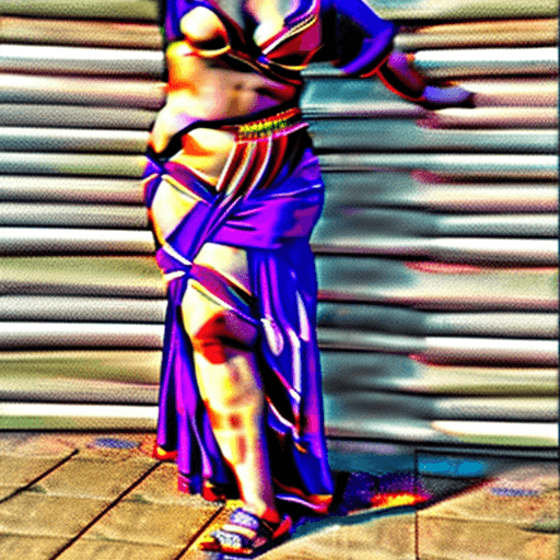 AI generated: A photo of a indian women with big ass
