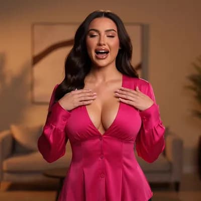 AI generated video: Hot blouse 