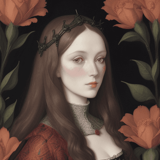AI generated: Medieval Lithograph by Jan Van Eyck - Inspired by WLOP >Treat the following Prompt Elements with equ...