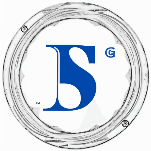 AI generated: a logo with the letter G and P
