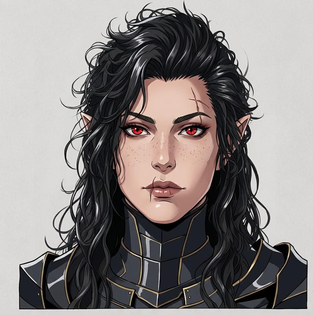 AI generated: anime style this image

