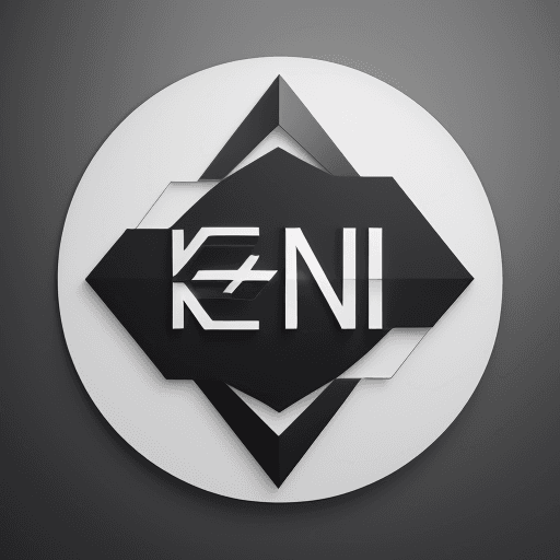 AI generated: create a modern art logo with name "neveren",full hd logo.4k logo,high resolution logo