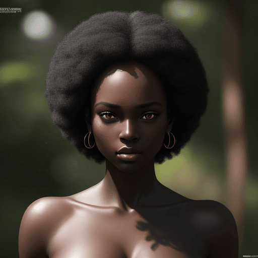 AI generated: ((black woman)), ((black skin)), (detailed face:1.2), ,Best quality, masterpiece, ultra high res, (p...