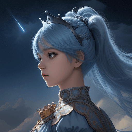 AI generated: Art lighting, contrast color, photorealistic, detailed, composition, 1Girl, solo, sky blue hair, unu...