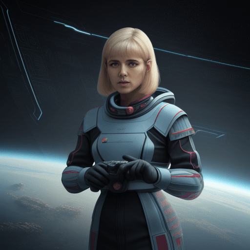 AI generated: Vytvor mi obal na sci - fi knihu