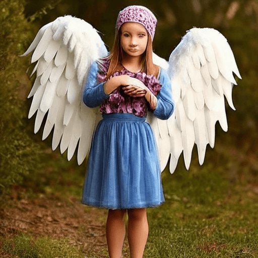 AI generated: A LITTLE GIRL ,10 YEERS OLD,FULL BODY,LOOK LIKE AN ANGEL,BEAUTIFUL,CUTE