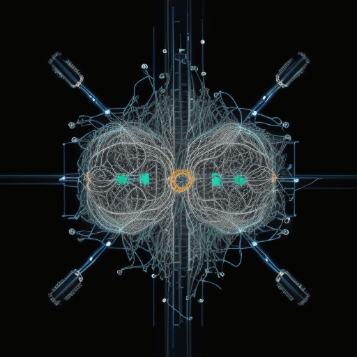 AI generated: neural network connections of a brain made of electronic circuit tracks --ar 16:9