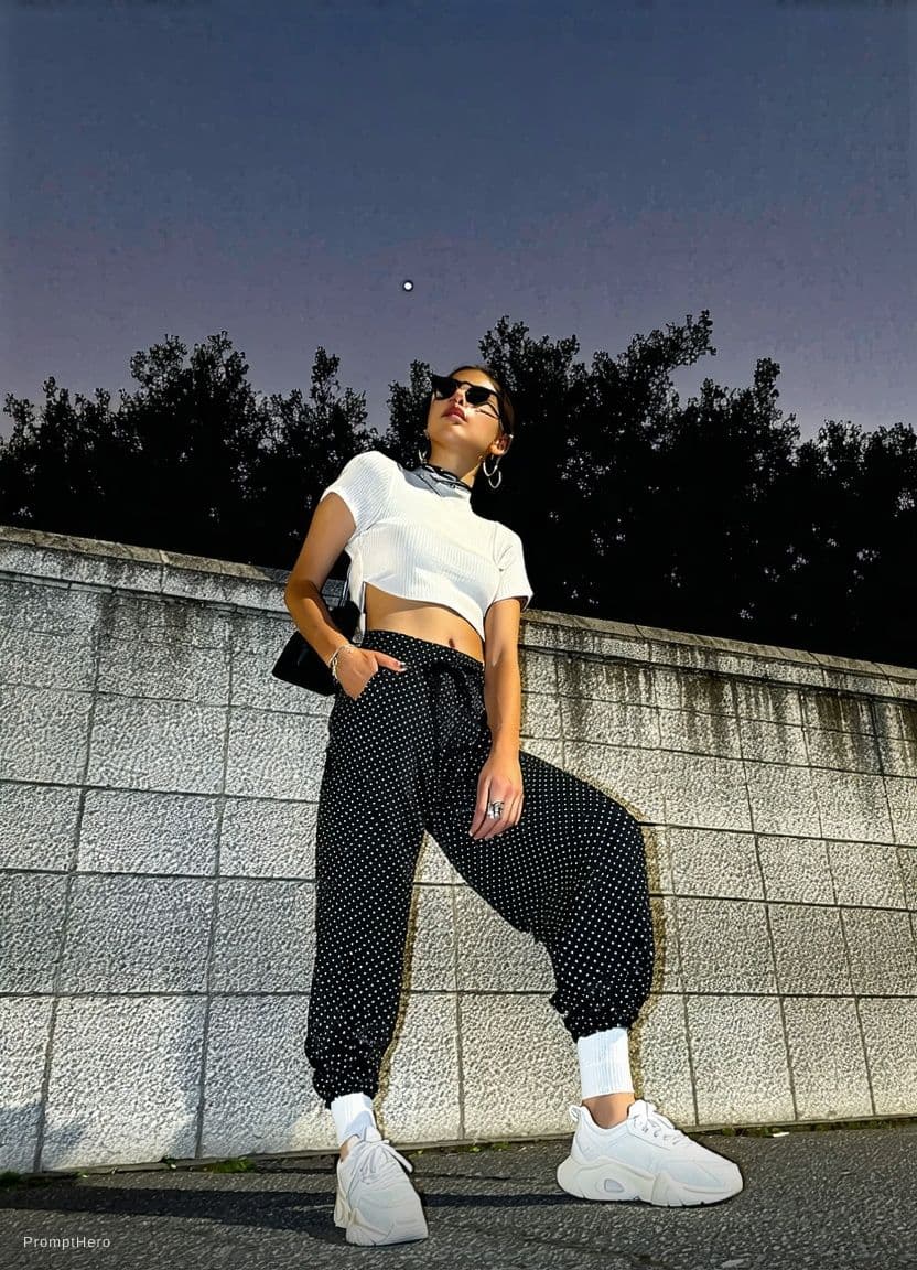 AI generated: Bra pant