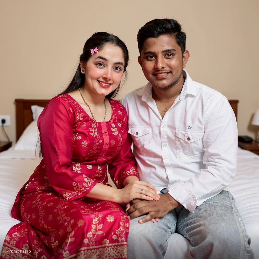 AI generated: couple sex in bad
