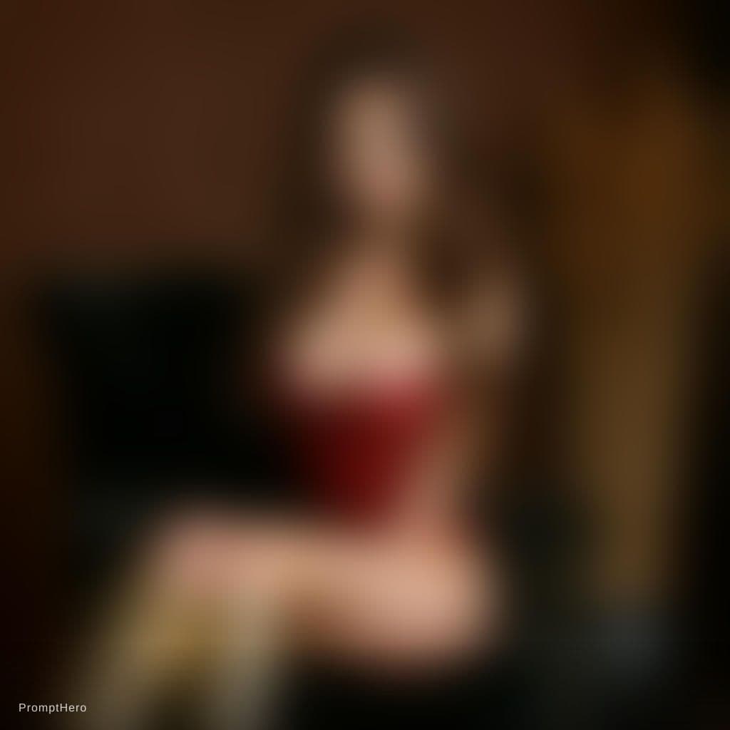 AI generated: A stunning, portrait of a beautiful young woman with long, wavy brown hair and captivating green eye...