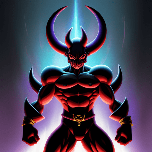 AI generated: god of destruction