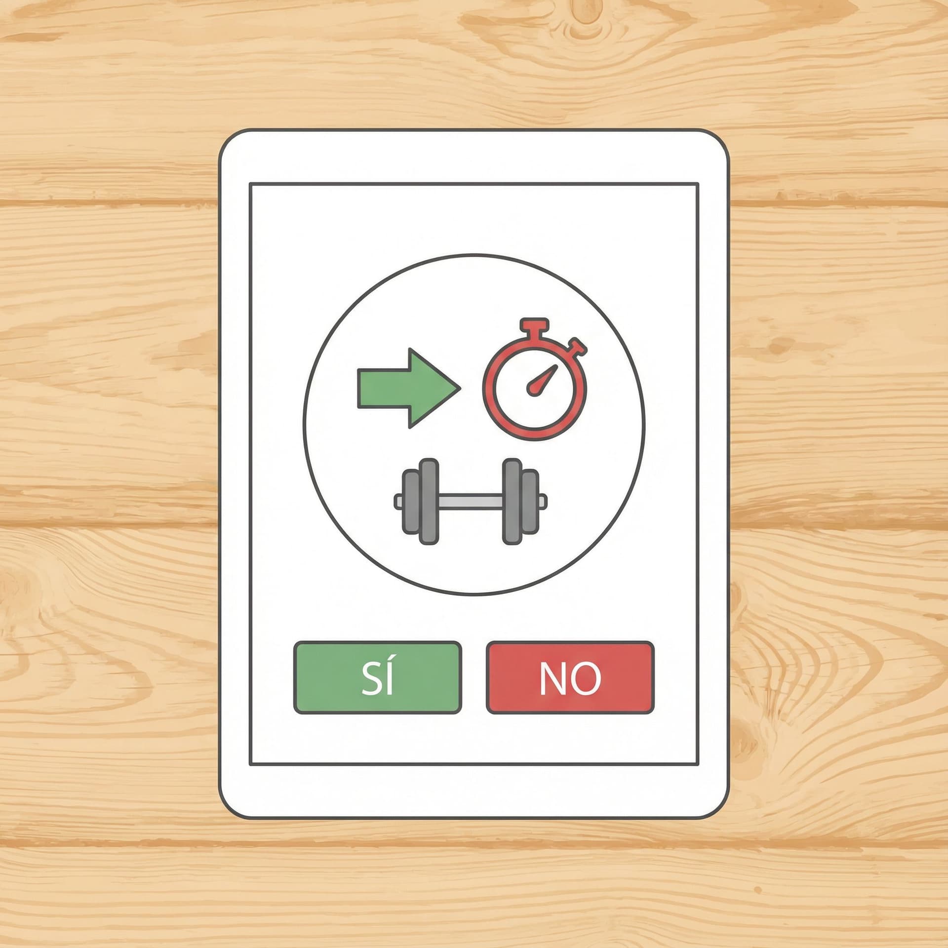 AI generated: A minimalist 2D flat vector illustration of a clean white screen (like a tablet or app interface) di...