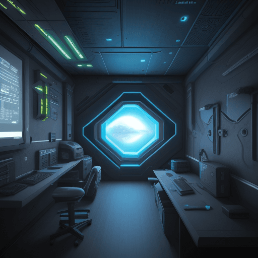 AI generated: sci fi mesto