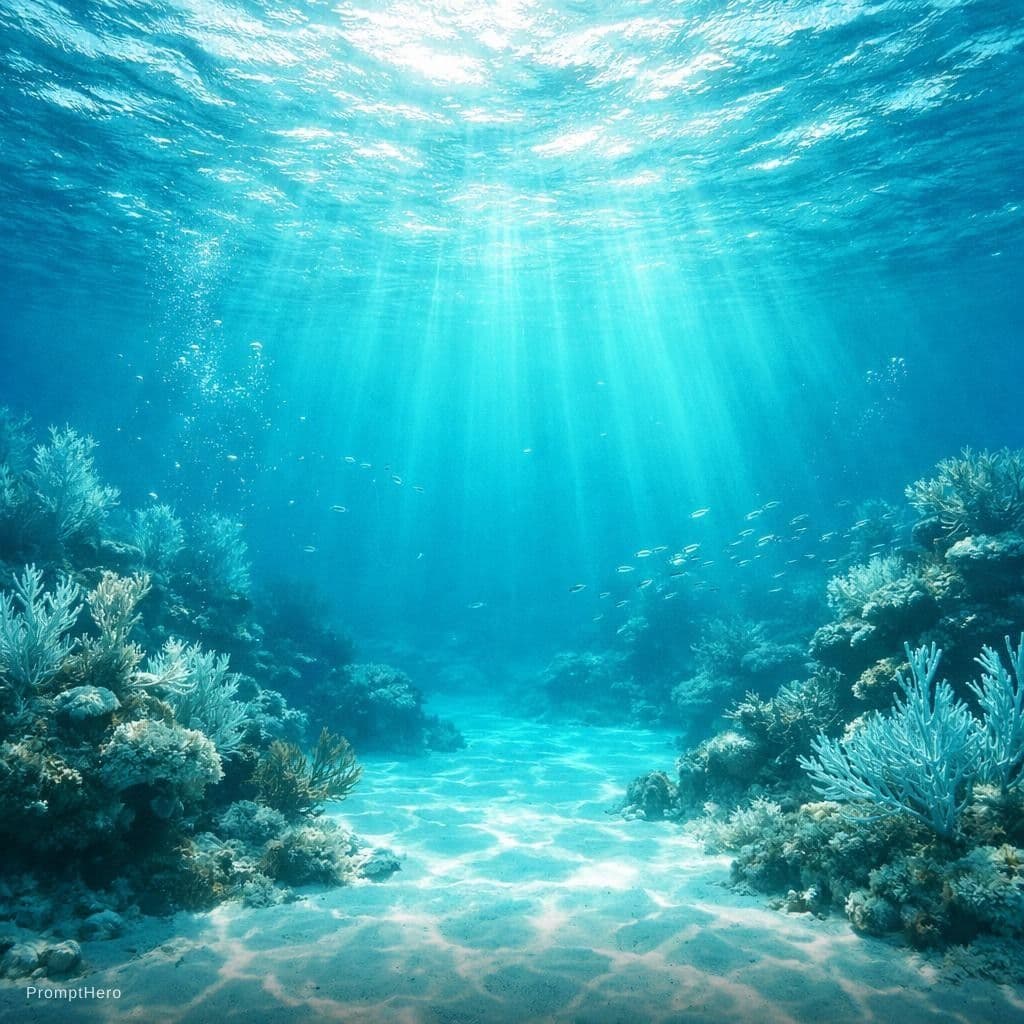AI generated: aqua