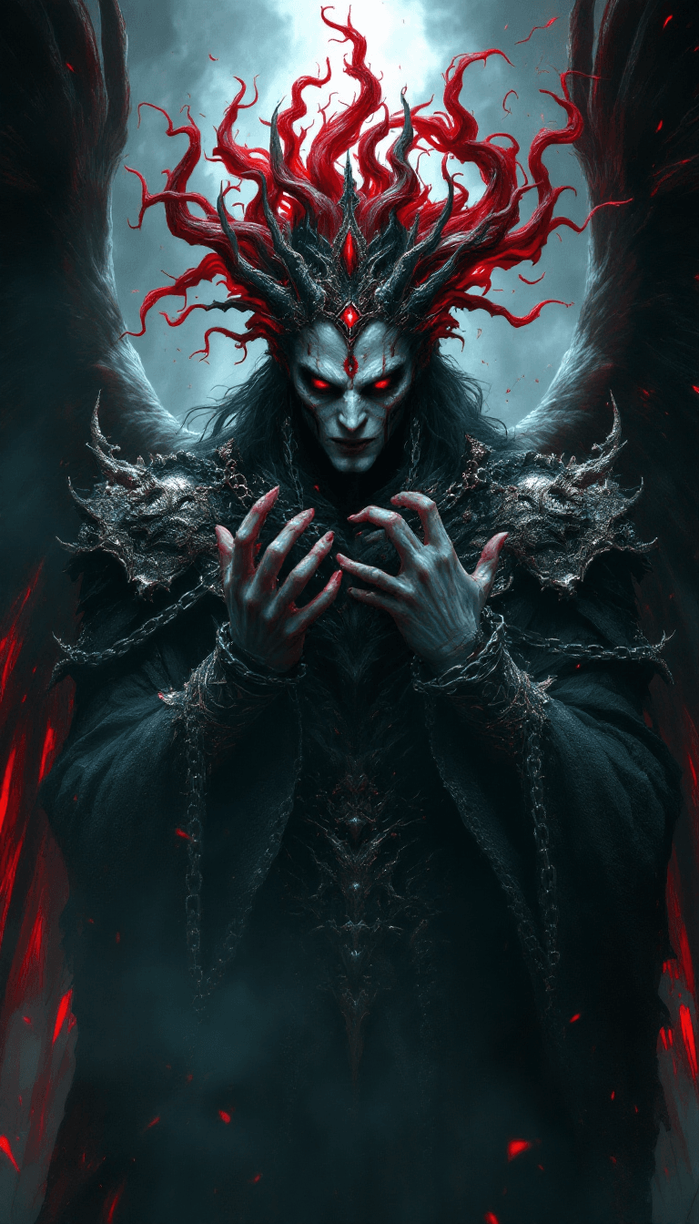 AI generated: Hyperrealistic art concept art cinematic film still comic Renaissance style (angelarium:1.1). god of...