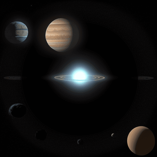 AI generated: Advanced alien civilisation in this solar system







