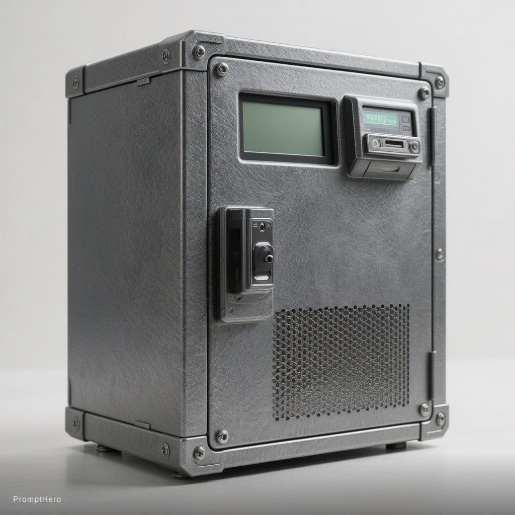 AI generated: 
The unit is designed with a "Deep-Profile" configuration to maximize internal storage volume while ...