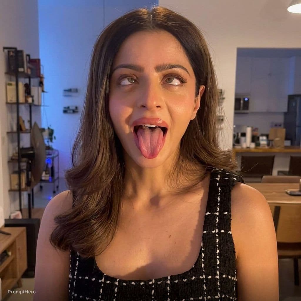 AI generated: Ahagao face