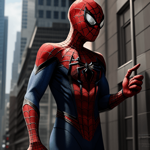 AI generated: spiderman