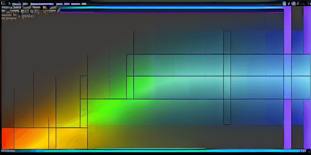 AI generated: A program of C++ code with lines of code through the entire screen. The lines of code is arranged in...