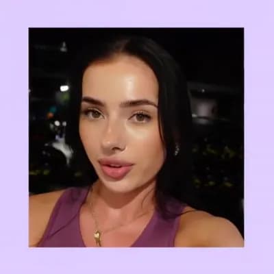 AI generated video: beautiful girl, fit, ((workout in the gym )),perspiring, very buxom, busy Gym at night, she is givin...