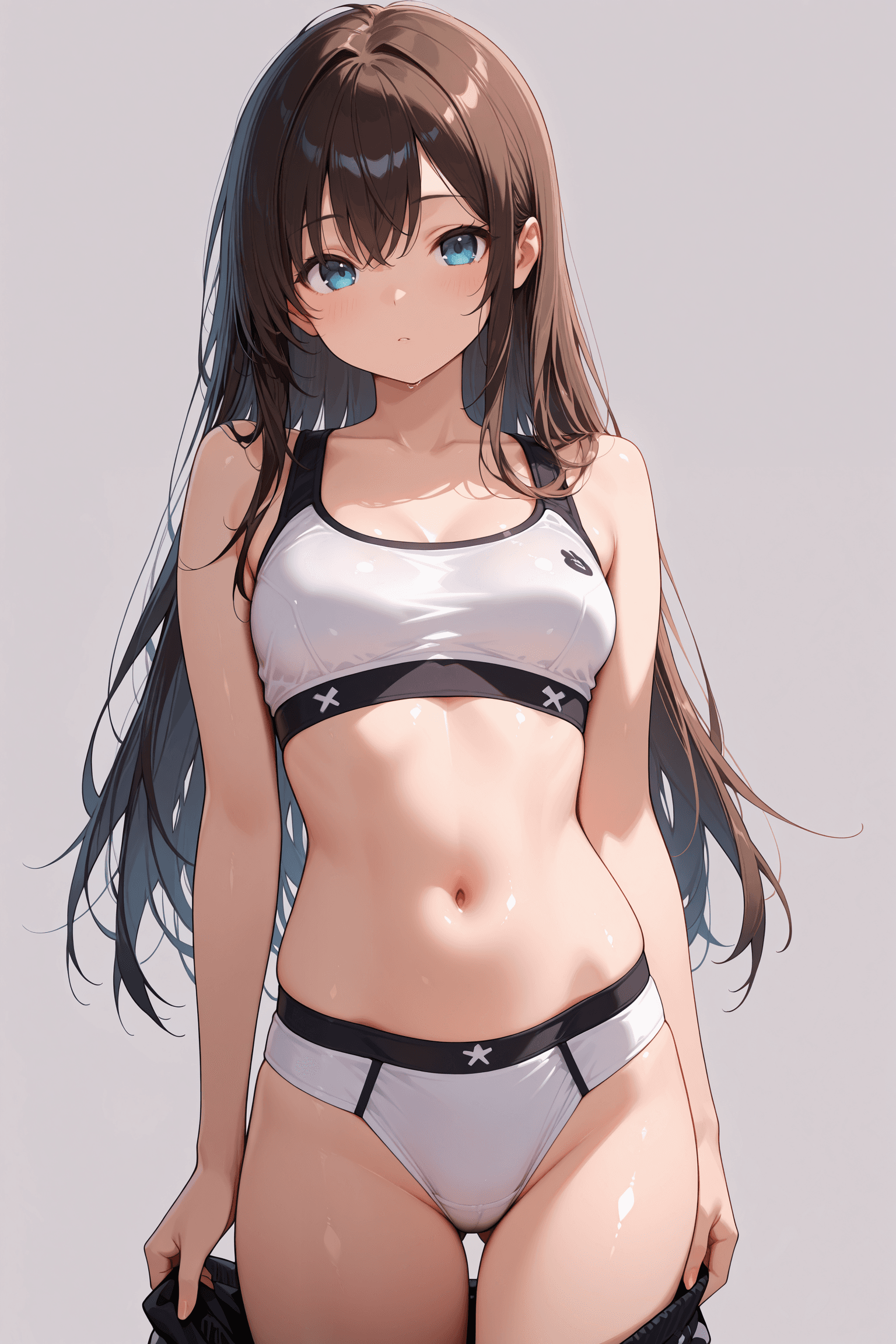 スポーツブラ/sports bra(XL,ILL,pony)