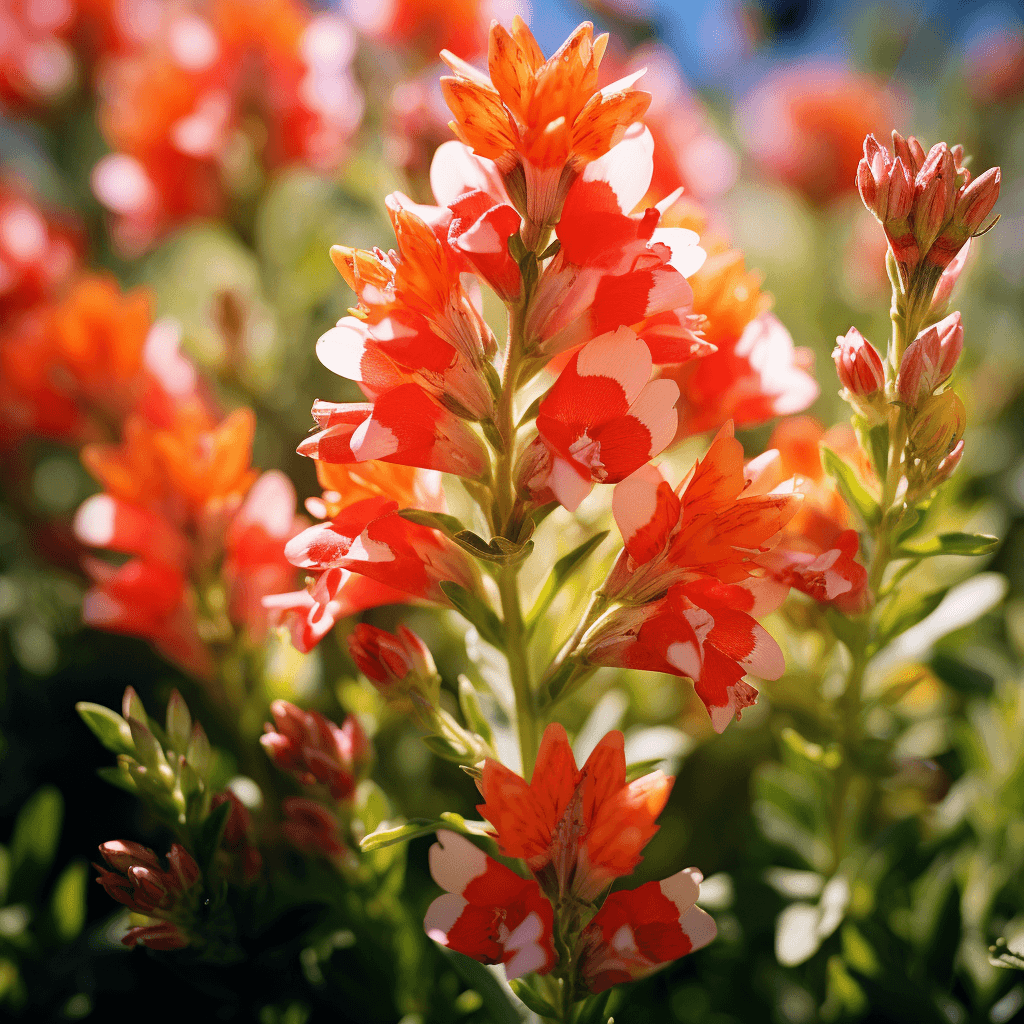 AI generated: flowers, details, brilliant colors, full sun, Award - winning, photograph shot with Kodak Portra 800...