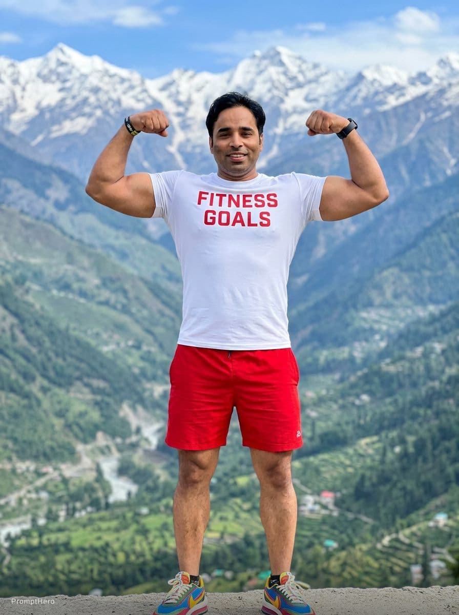 AI generated: isme acha sa mountains ka view ho background me ,,,or jo achi se pose ho usme convert kr dena, , tho...