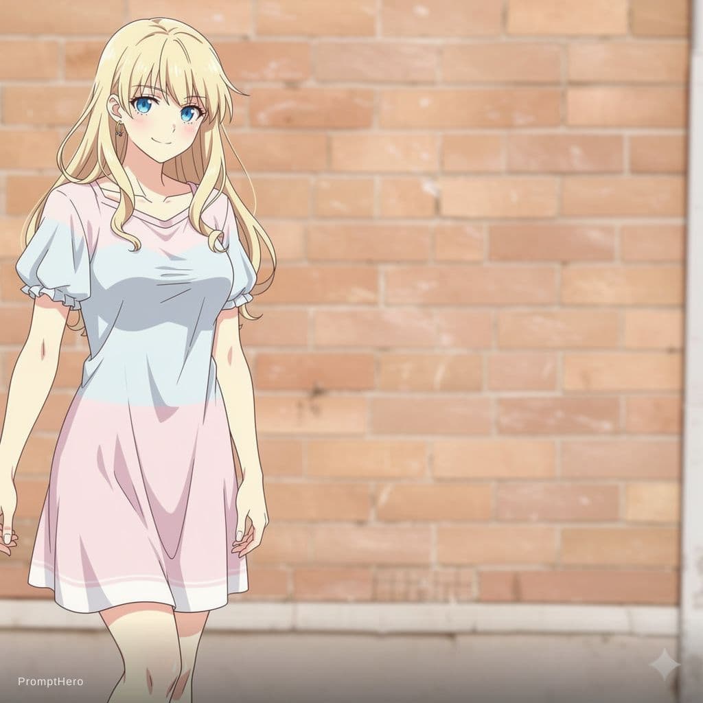 AI generated: 20 year old beautiful girl with blonde hair, big tits, bikini, beautiful eyes, elastic ass, slim wai...