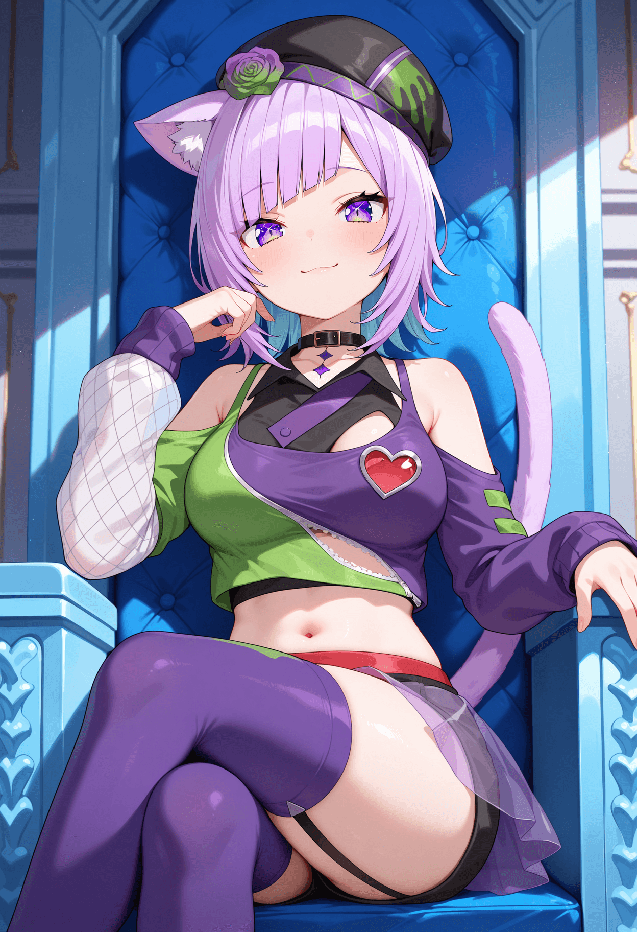[Illustrious] Nekomata Okayu 猫又おかゆ / Hololive