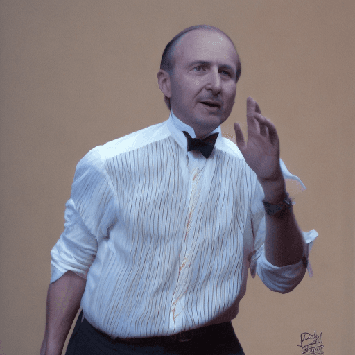 AI generated: Pape françois danse