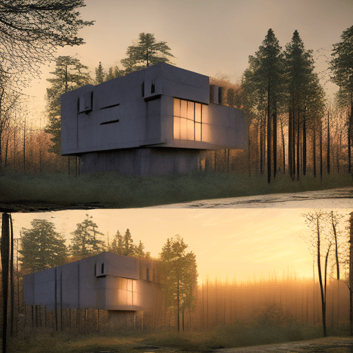 AI generated: I'd like to generate an image with the following characteristics:
a realistic photo, of a house, whe...