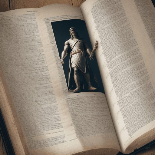AI generated: create an hero describe in bible