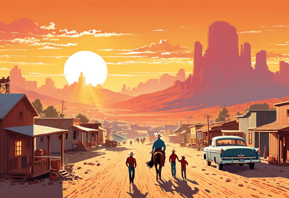 AI generated: (digital art stylized by Alena Aenami:1.3) and (Peter Jackson:1.1) , Vector Art, Tremendous ("All th...