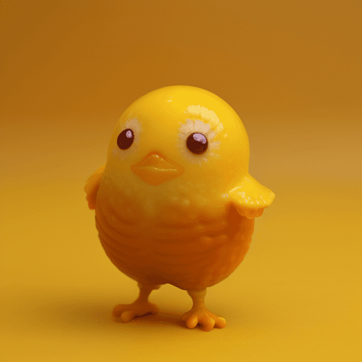 AI generated: yolky girl